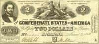 Gallery image for Confederate States of America p41: 2 Dollars